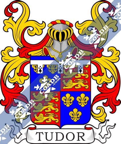 tudor last name|tudor coat of arms.